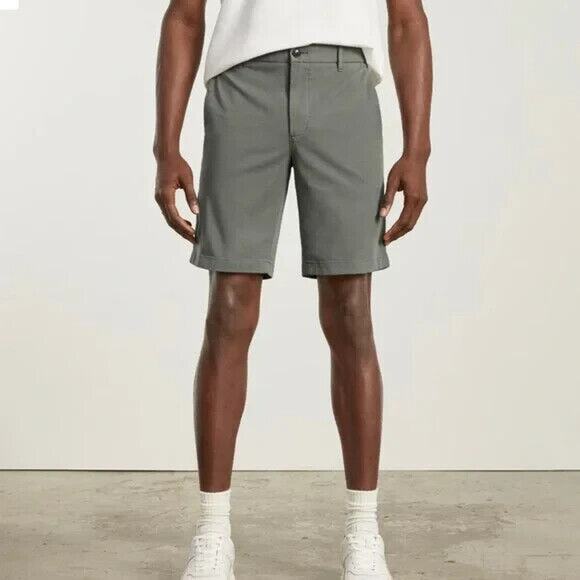 Everlane The Performance Chino Short Mens Slate Gray size 30" Flat Front Outdoor - Picture 1 of 7